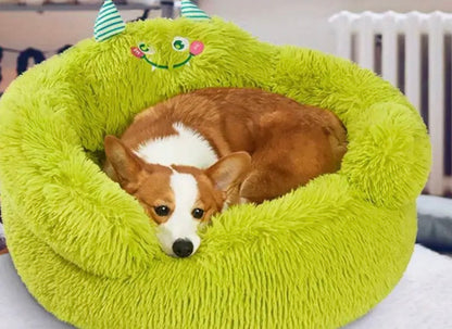 Green Monster Pet Bed