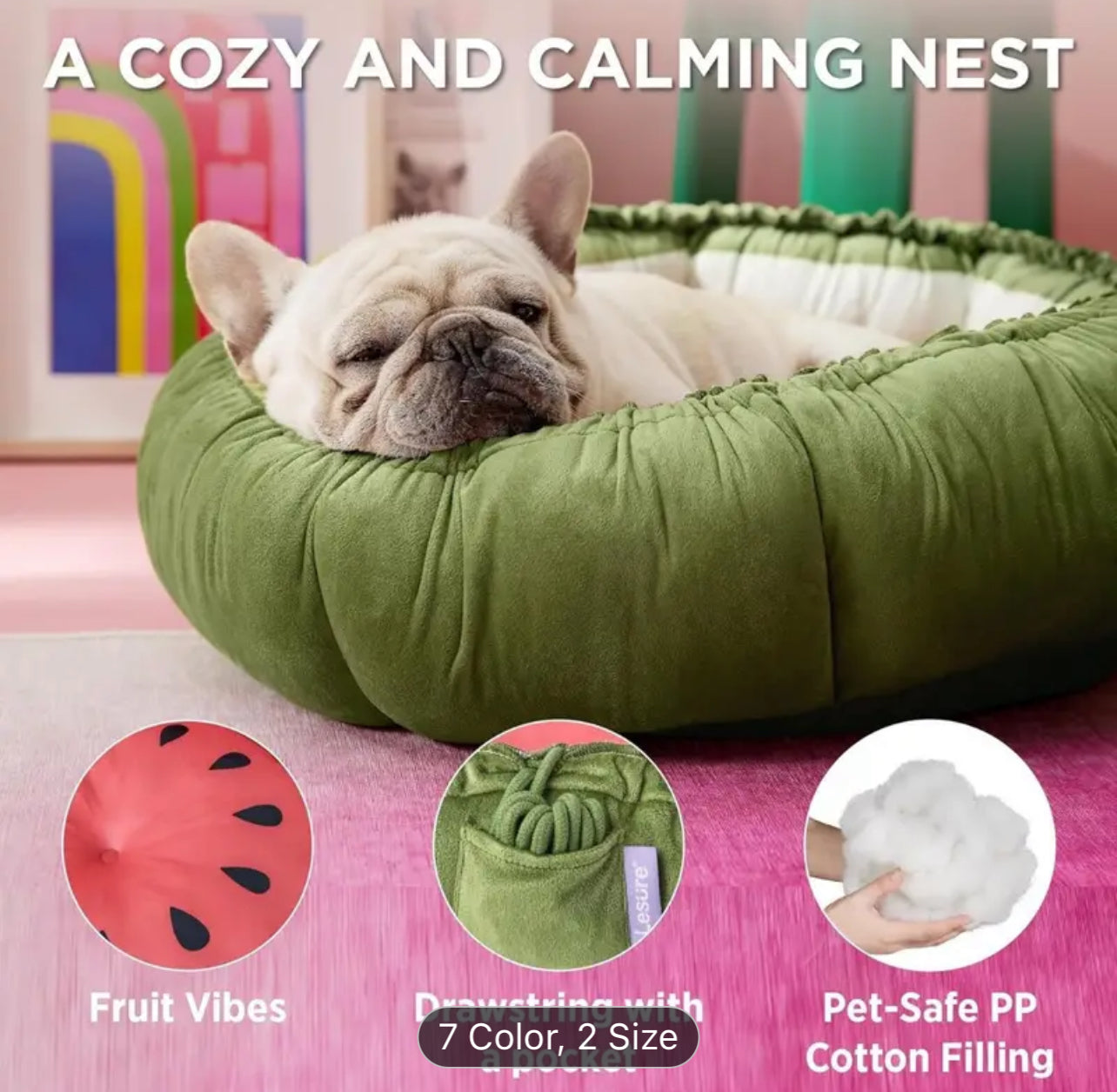 Donut dual purpose Pet Bed / Mat